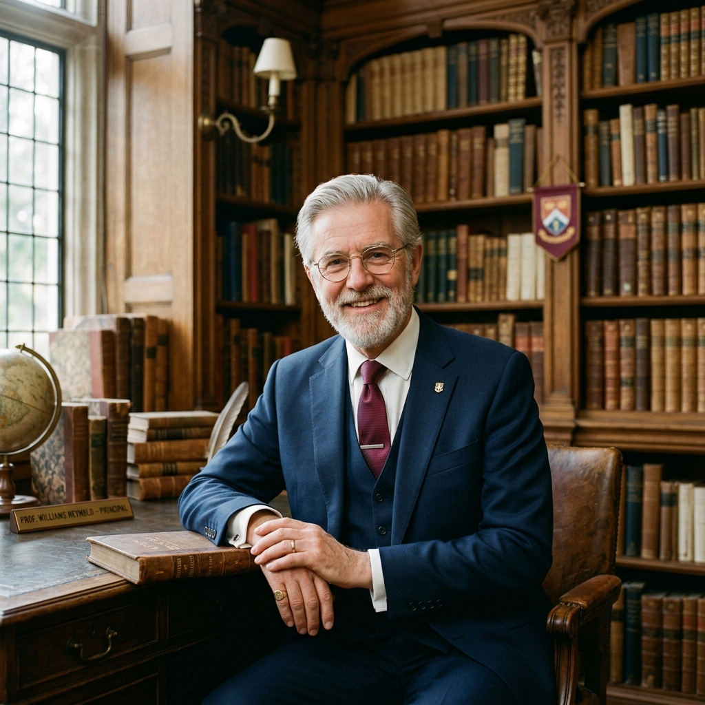 Professor Williams Reynold, Principal of Prince College London